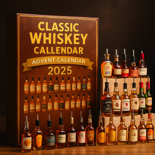 Klasyczny kalendarz whisky 2025