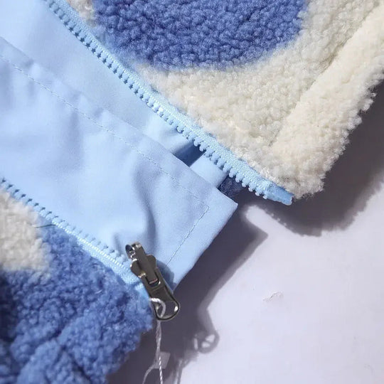 Svitlana | Dwustronna kurtka w serduszka