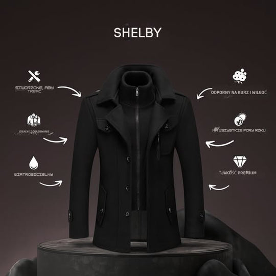 Thomas Shelby | Klasyczna Kurtka na Jesień i Zimę